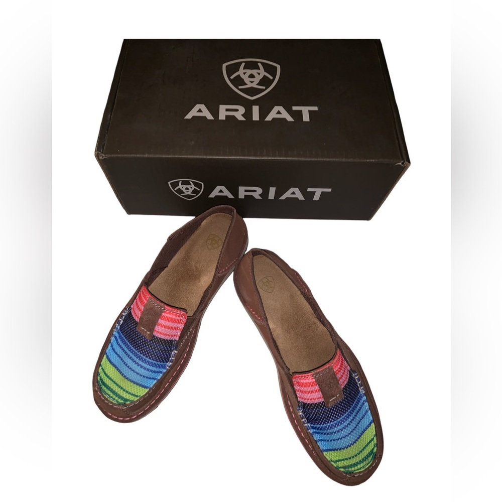 Ariat Cruiser Palm Serape Loafers Ladies Size 8 NIB